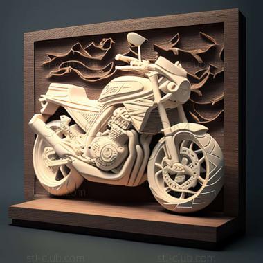 3D мадэль Suzuki GSF 400 Bandit (STL)